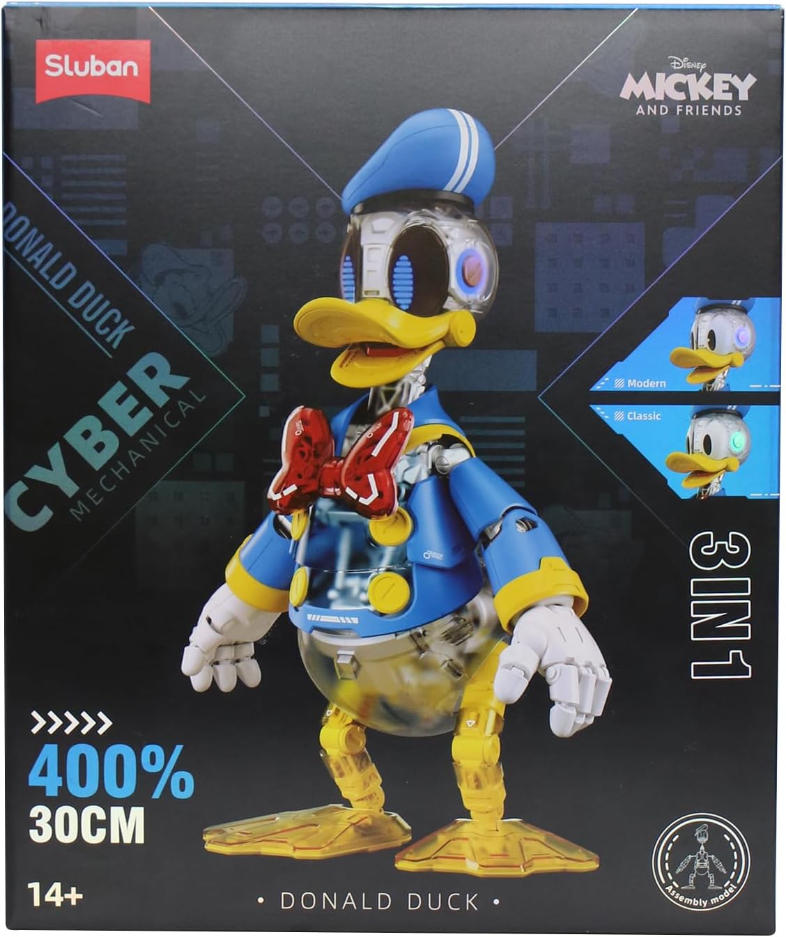 マルカより注目プラモデル「ミッキーマウス3in1モデル」が8月25日発売